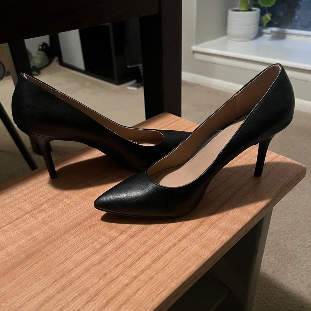 Black heels